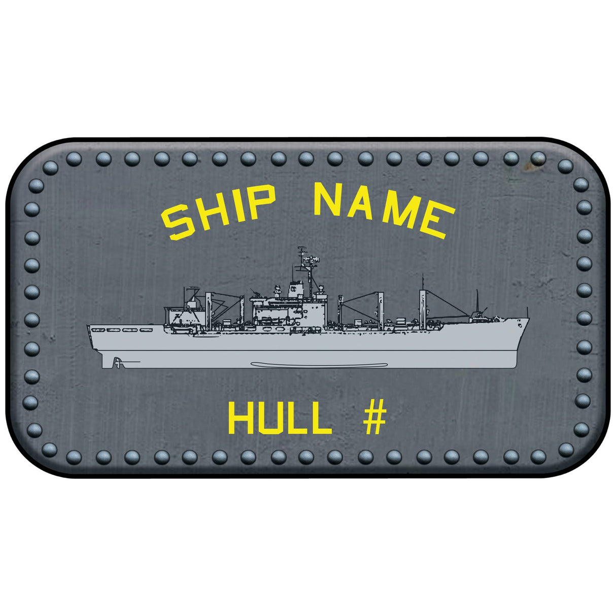 U.S. Navy Custom Ship Sticker Stickers and Decals 