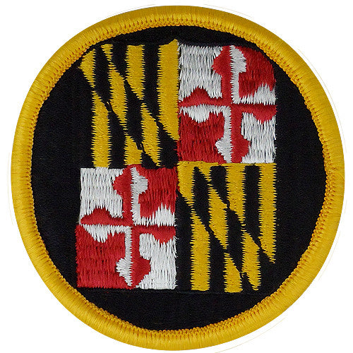 Maryland National Guard Class A Patch Patches and Service Stripes 