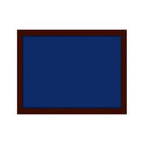 Empty Medium Shadow Box Display Case Shadow Boxes, Display Cases, and Presentation Cases BOX-003-BLUE