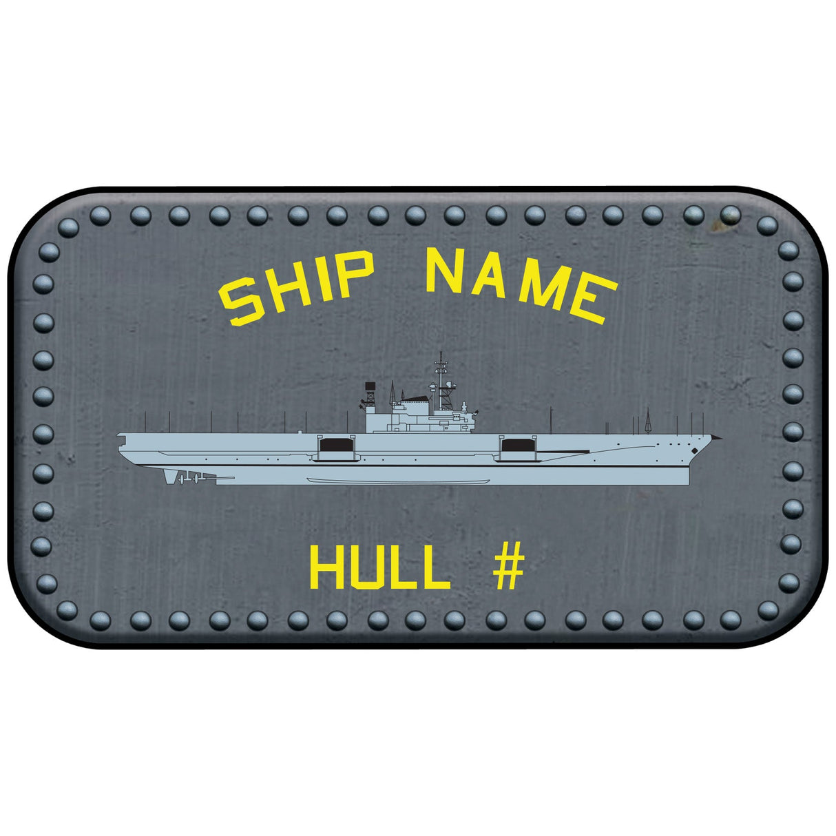 U.S. Navy Custom Ship Sticker Stickers and Decals Midway.sticker