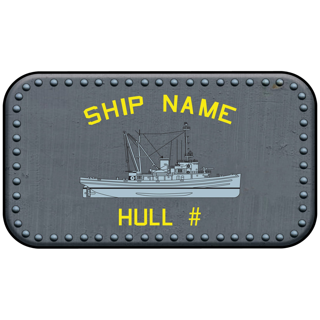 U.S. Navy Custom Ship Sticker Stickers and Decals Navajo.sticker