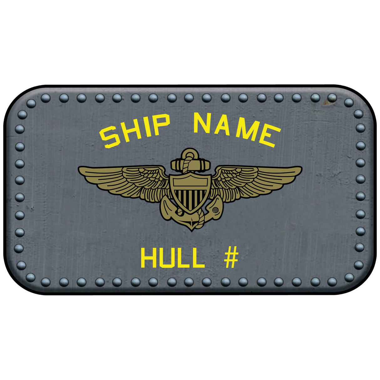 U.S. Navy Custom Ship Sticker Stickers and Decals NavalAviator.sticker