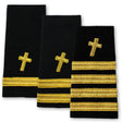 Navy Soft Shoulder Marks - Christian Chaplain Rank 