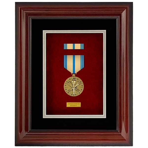 New! Pre-Assembled Single Medal Display Case Shadow Boxes, Display Cases, and Presentation Cases SP.SMDC.RD.Assembled