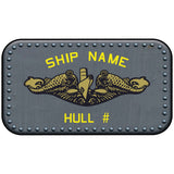 U.S. Navy Custom Ship Sticker Stickers and Decals OFSubWar.sticker