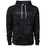#ONENATION Pullover Hoodie - Camo Hoodie 1NHood.SM.Black