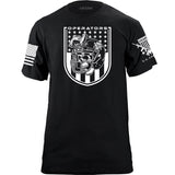 Football Operators Shield 1 color T-Shirt Shirts YFS.3.065.1.BKT.1