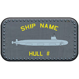 U.S. Navy Custom Ship Sticker Stickers and Decals Seawolf.sticker