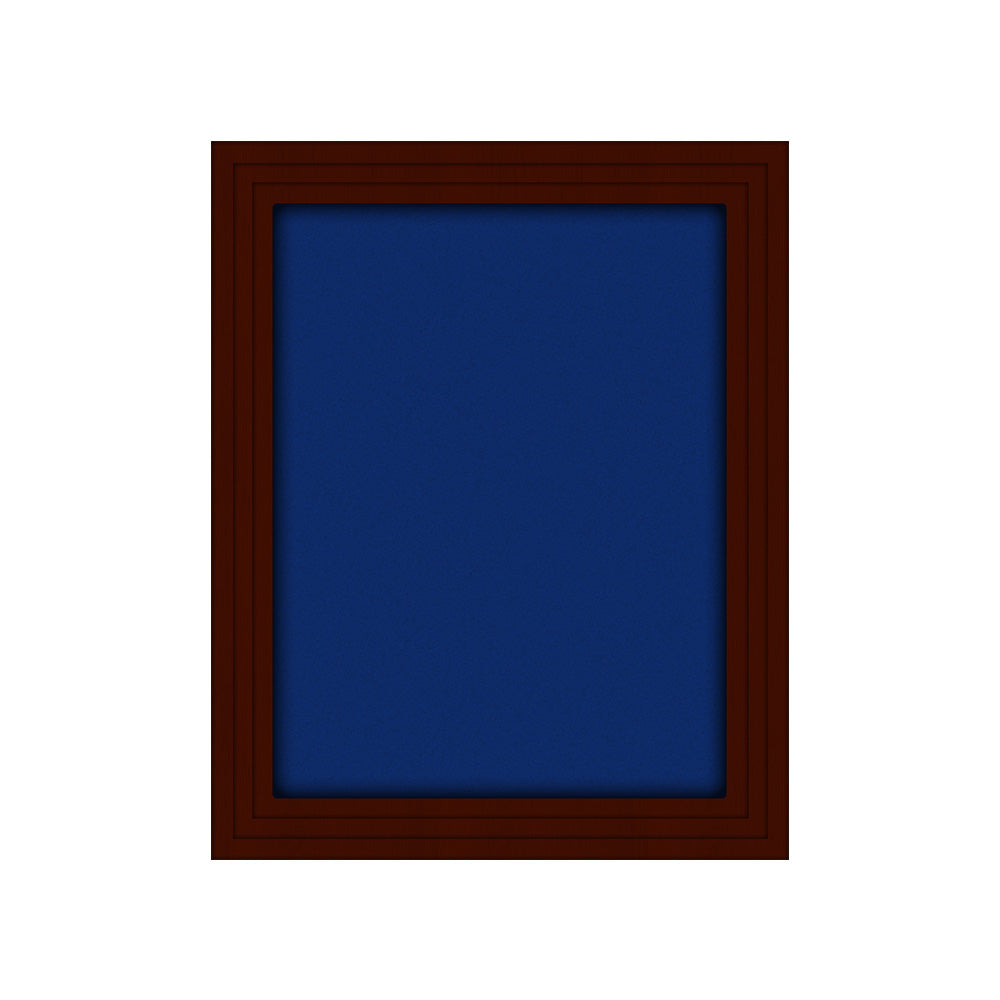 Empty Small Shadow Box Display Case Shadow Boxes, Display Cases, and Presentation Cases BOX-004-BLUE