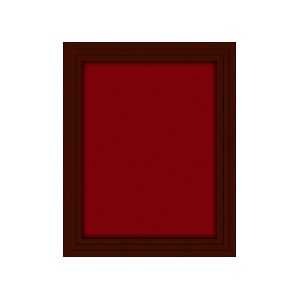 Empty Small Shadow Box Display Case Shadow Boxes, Display Cases, and Presentation Cases BOX-004-RED