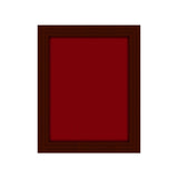 Empty Small Shadow Box Display Case Shadow Boxes, Display Cases, and Presentation Cases BOX-004-RED