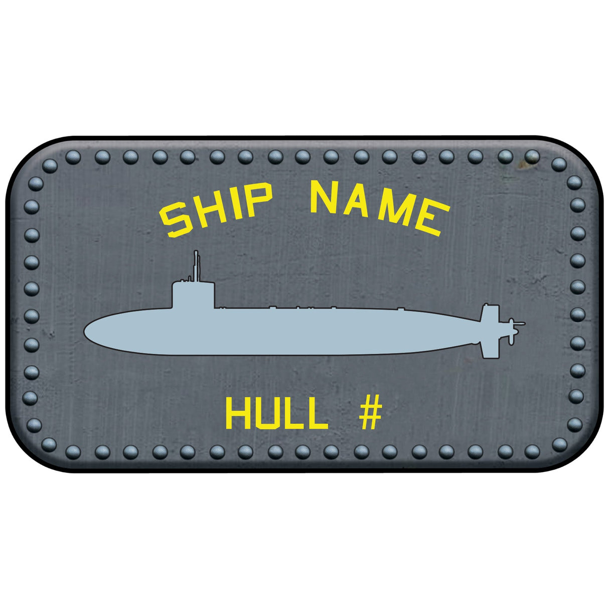 U.S. Navy Custom Ship Sticker Stickers and Decals Sturgeon.sticker