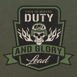 Duty and Glory Lead Graphic T-shirt Shirts 