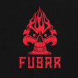 FUBAR Fiery Skull Ace Pullover Hoodie Hoodie 