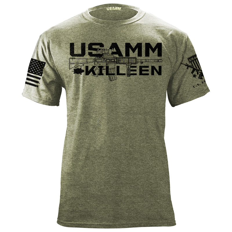 USAMM Killeen M4 T-Shirt Shirts YFS.6.007.3.MGT.1