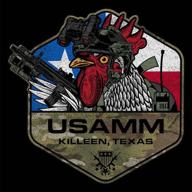 Tactical Rooster Polygon Texas T-Shirt Shirts 