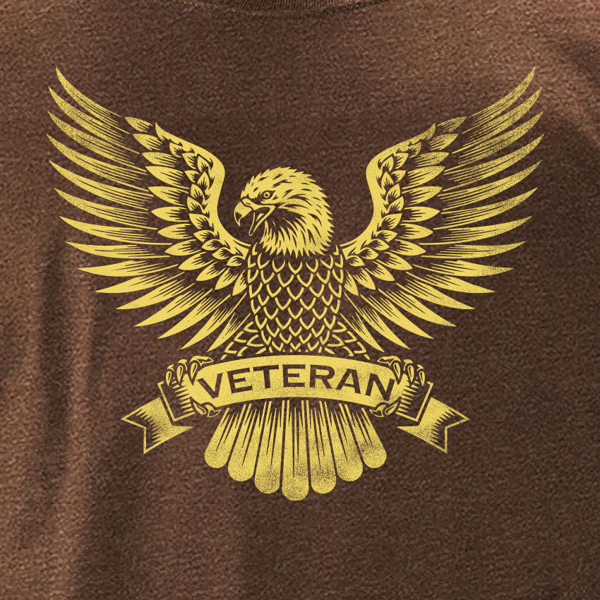 Veteran Eagle Vegas Gold Tshirt Shirts 