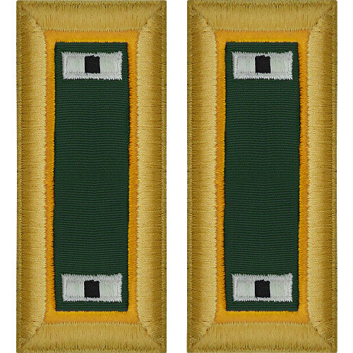 Army Male Shoulder Boards - Military Police Rank 11158DBR