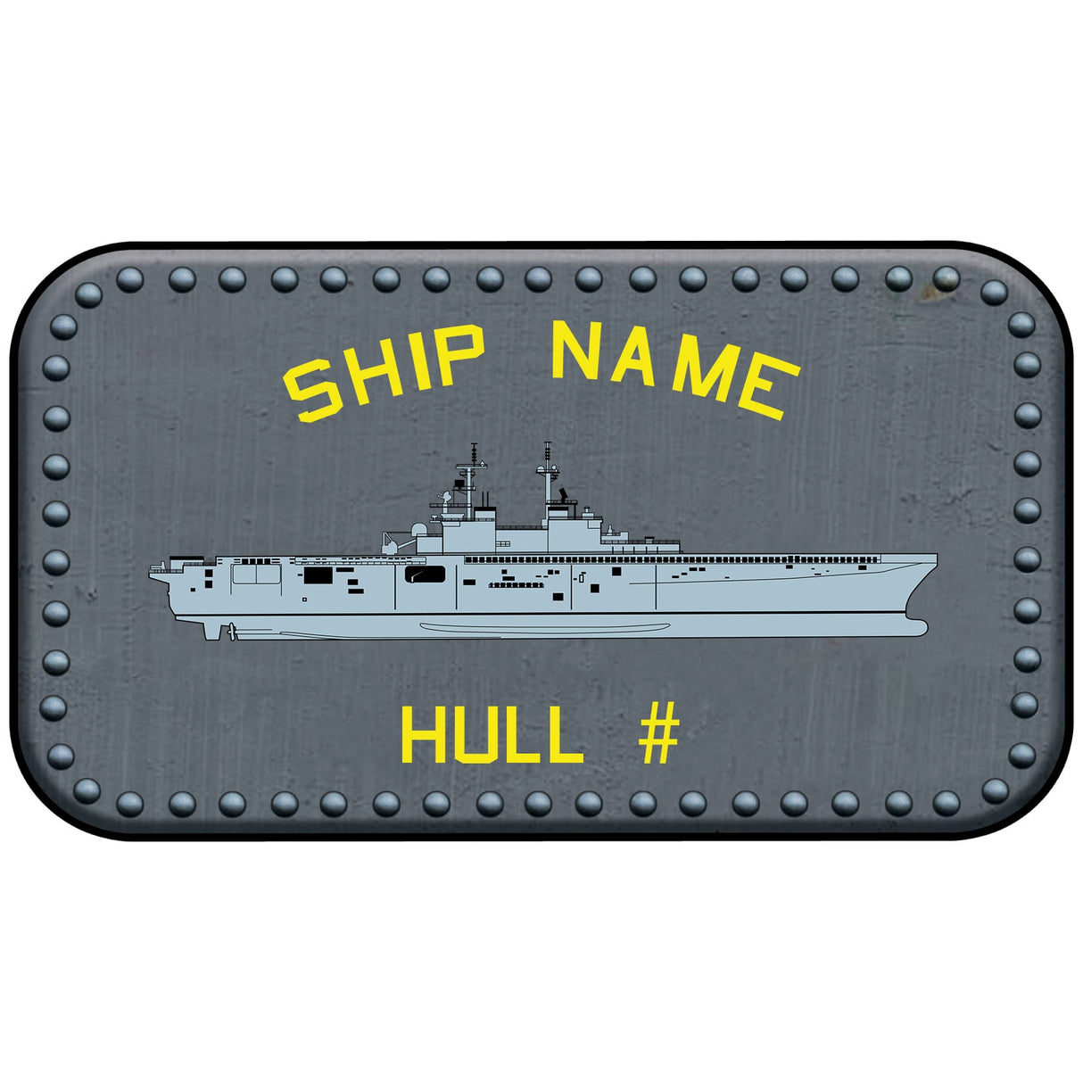 U.S. Navy Custom Ship Sticker Stickers and Decals Wasp.sticker