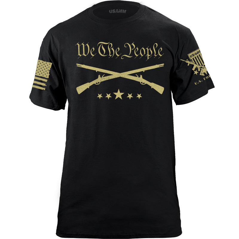 We The People Muskets T-shirt Shirts YFS.3.017.1.BKT.1