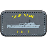 U.S. Navy Custom Ship Sticker Stickers and Decals Whidbey.sticker