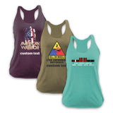 Custom Women's Racerback Tank Swag Blank 